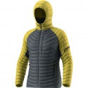 JACKET DYNAFIT RADICAL DWN RDS HOOD GOLDEN LIME